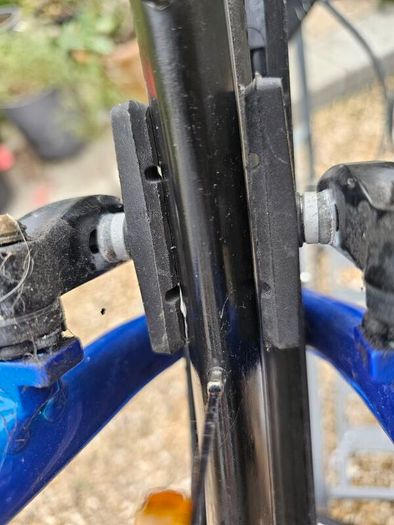 Bicycle aluminium frame fully serviced