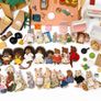 Huge Sylvanian Families Bundle - Treehouse, Market, 34 Figures, Furniture - Lots Vintage 80s Pieces Image 7