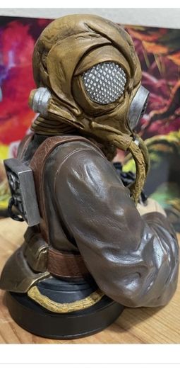 Star Wars Zuckuss Bounty Hunter Bust Gentle Giant Statue