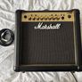 Marshall Guitar Amp & Cable Image 3