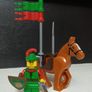 Lego FORESTMAN And HORSE Minifigures Lego Castle Lego Minifigures Image 3
