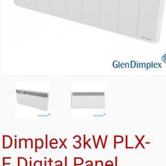 3  x dimplex heaters