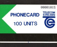 1988 Ireland 100 unit Trial Limerick (Autelca) Call card