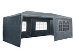Affordable 3 x 6 m Party Garden Gazebo Beer Tent Marquee Waterproof with 6 Side Panels, Grey