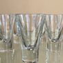 7 Mid Century "Italian Brunch" Crystal Glasses, 100ml, Short Cocktail Image 3