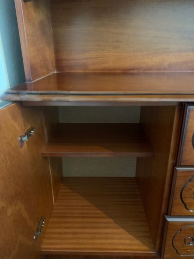 vintage solid wood cabinet