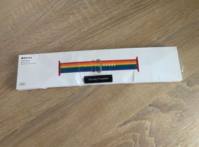 Authentic Apple Watch 38/40/41mm MQ4F2ZM/A Pride Edition Woven Nylon Band
