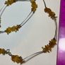 vintage sterling silver and amber set Image 6