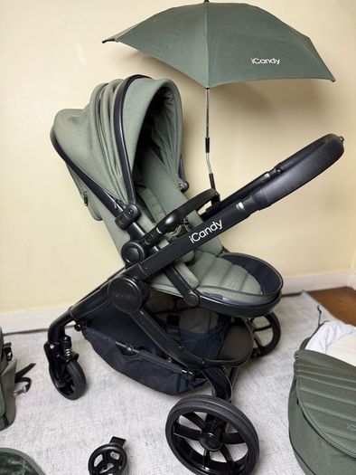 As NEW icandy Peach 7 travel system