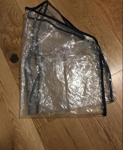 Maclaren buggy rain cover