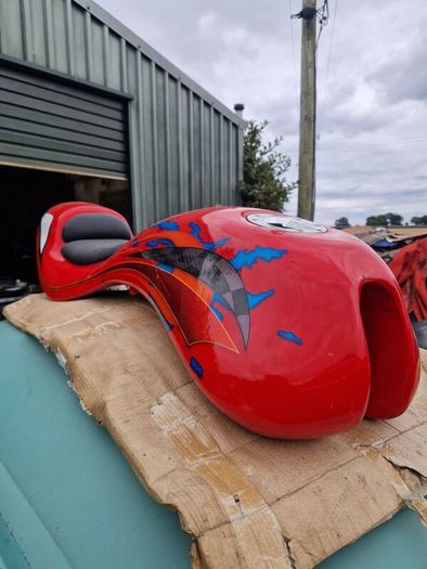 harley davidson custom tank