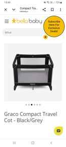 Graco Compact Travel Cot