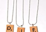 Scrabble Tile Necklaces