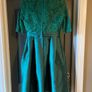 BNWOT SO AMAZING emerald dress size 10 Image 9