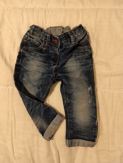 Name It Fleece lined Warm Gilet Jacket And Next Jeans