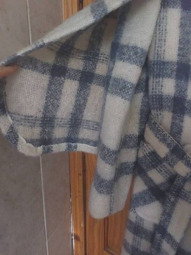 Donegal Design Vintage mohair wool cape coat (free post)