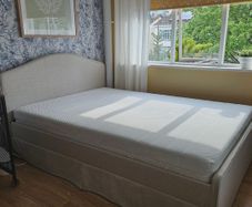 Double bed with mattress