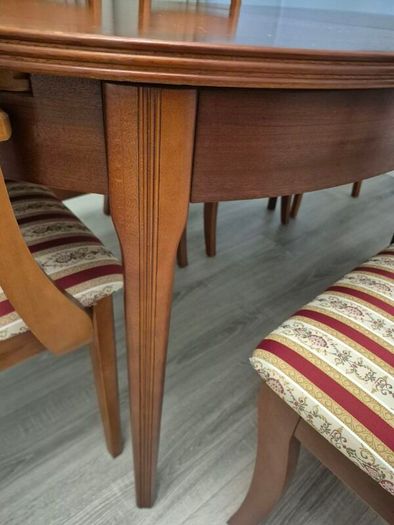 Dining table and chairs