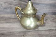 vintage moroccon brass tea pot