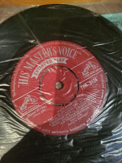 Grieg Peer Gynt Music No 1 45 RPM Extended Play HMV 7ER 5124 Sir Thomas Beecham Royal Philharmonic Orchestra