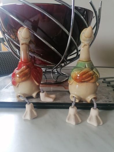 Ceramic Duck Figurines