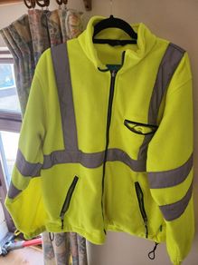 Sioen Hi Vis Fleece Jacket  Medium  Premium Workwear