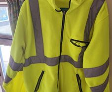 Sioen Hi Vis Fleece Jacket  Medium  Premium Workwear