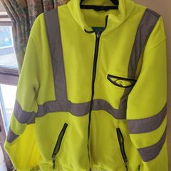 Sioen Hi Vis Fleece Jacket  Medium  Premium Workwear
