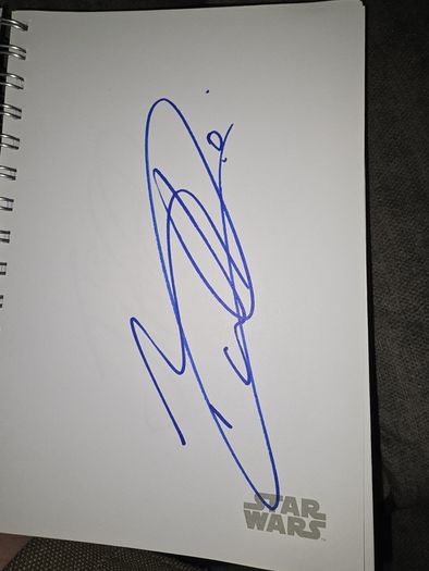 3D star wars signed by 4 irish footballers
