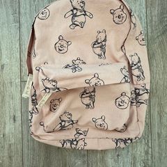 Primark Winnie The Pooh Pale Pink Patterned Backpack Rucksack