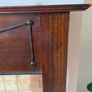 Solid oak fireplace surround Image 2