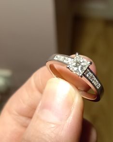 White Gold Engagement Ring