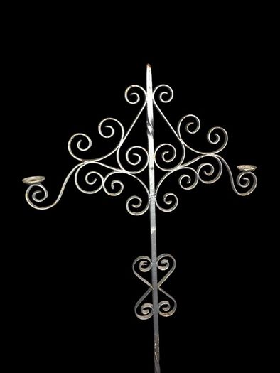 Antique Standing Light - Standard Lamp - TLC needed