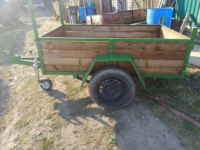 single axle trailer
