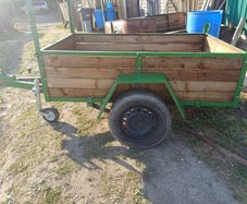 single axle trailer