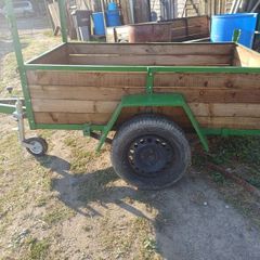 single axle trailer