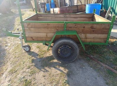 single axle trailer
