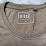 Diesel Mens Khaki Green Short Sleeve T-Shirt Size XL Image 4