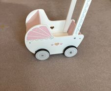 Wooden pram