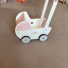 Wooden pram