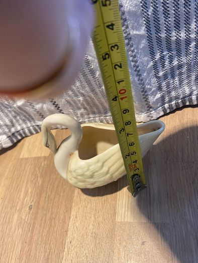 Small Belleek Swan