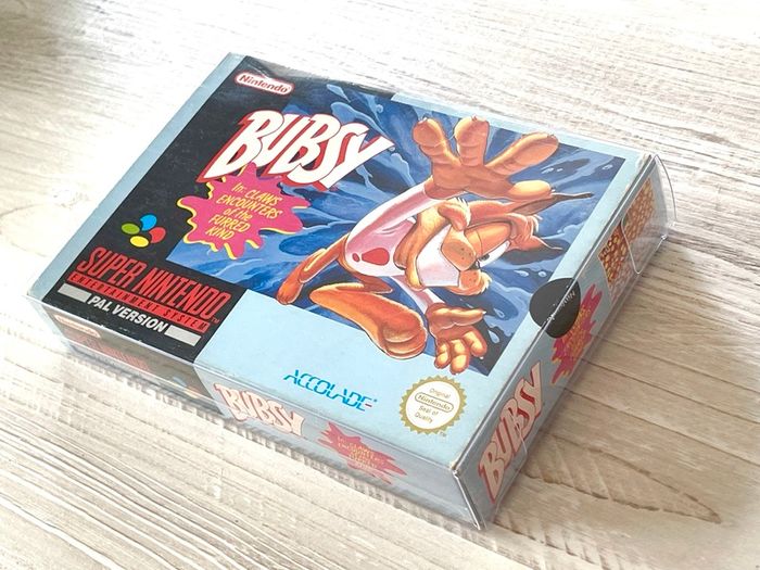 Bubsy for Nintendo SNES Boxed