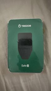 Trezor Safe 3 Hardware Crypto Wallet - Cosmic Black (Brand New & Sealed)