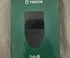 Trezor Safe 3 Hardware Crypto Wallet - Cosmic Black (Brand New & Sealed)