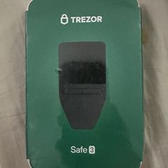 Trezor Safe 3 Hardware Crypto Wallet - Cosmic Black (Brand New & Sealed)