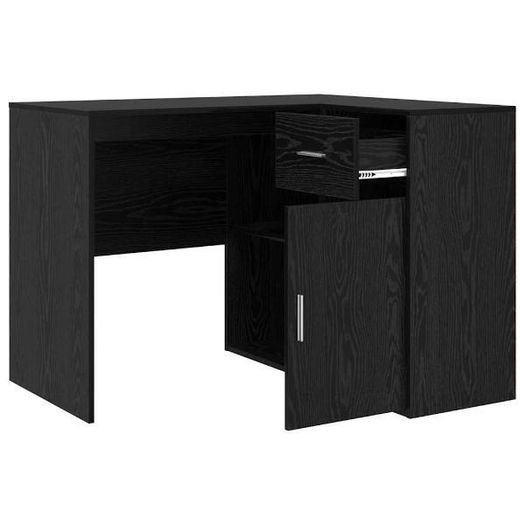 Corner Desk Black oak 102 x 50 x 75 cm