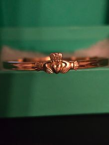Claddagh Gold 9ct Bracelet