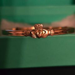 Claddagh Gold 9ct Bracelet