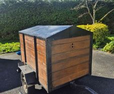 Covered / Dog / Small Trailer.