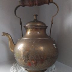 Large brass Kettle/ Teapot